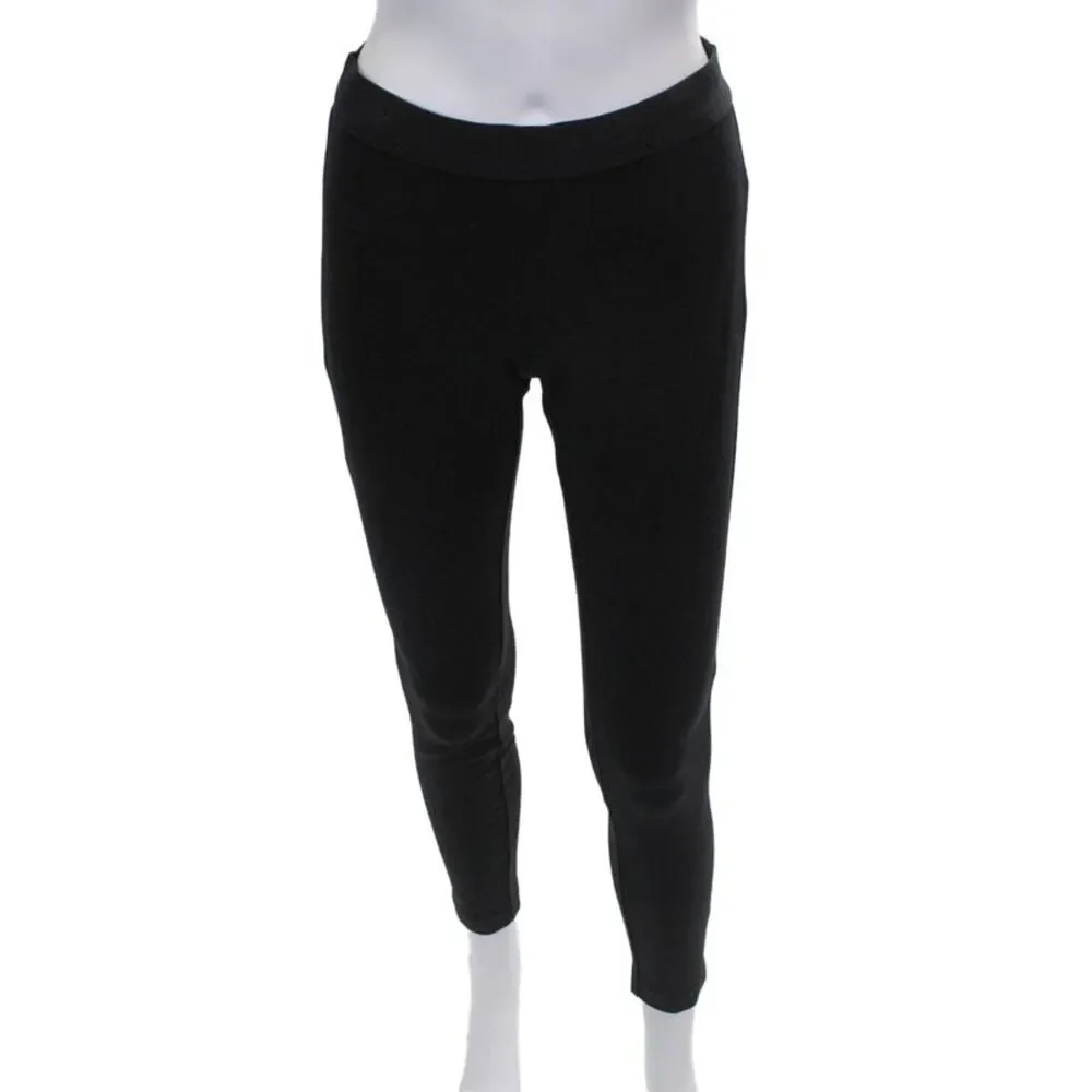 J Crew Women Ankle Leggings Black Size 2